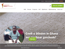 Tablet Screenshot of bijbelgenootschap.nl